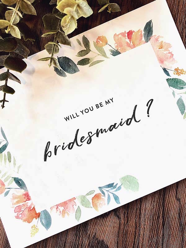Bridemaids Cards